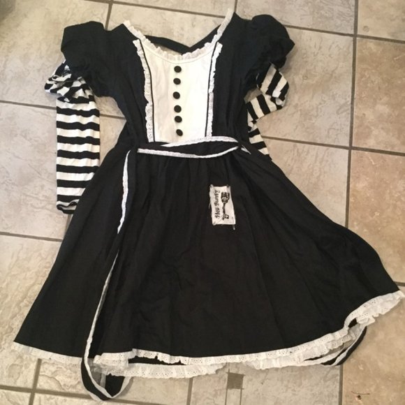 COPY - hell bunny Malice in wonderland lolita dress - Picture 1 of 1